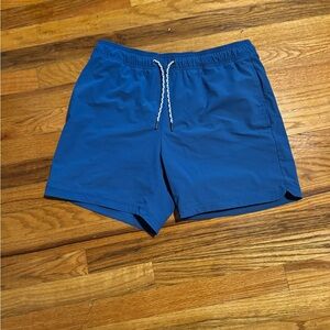 Rhone Mens 6" Lined Fletcher Trunk Federal Blue Medium